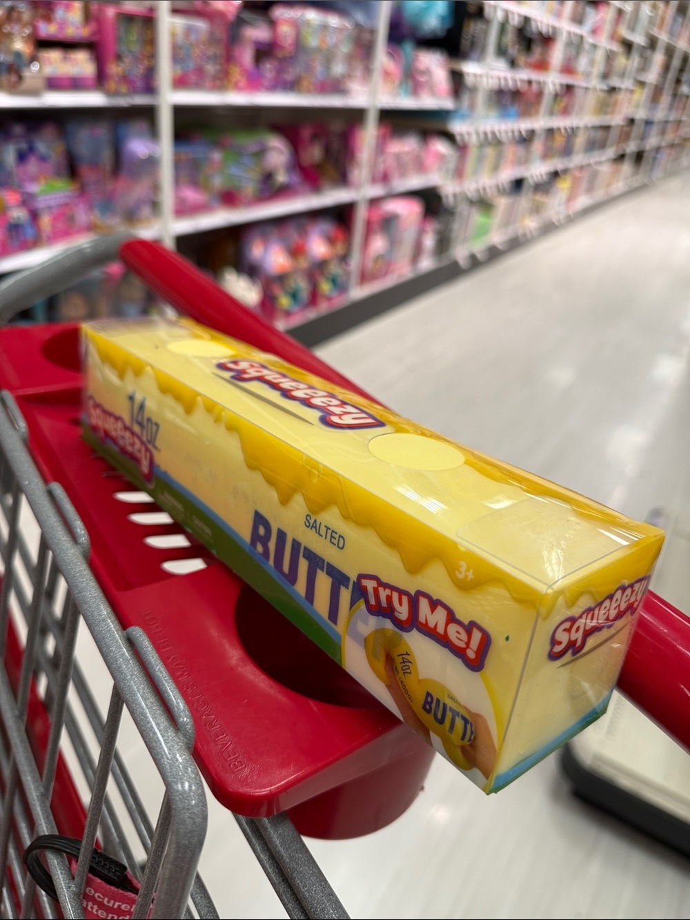 Butter squishy toy original from target.